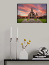 Sint-Theodarduskerk - Beringen-Mijn (BE) Poster och Canvastavla
