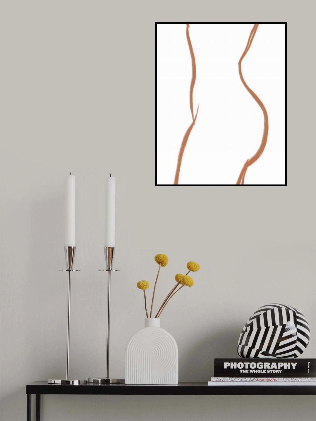 Body of a Woman Poster och Canvastavla