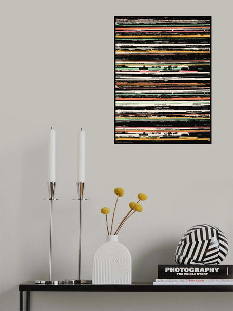 Recordsss Poster och Canvastavla
