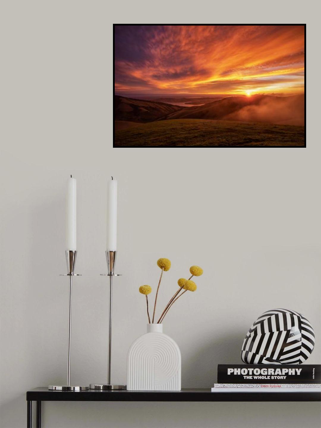 Sunrise at the East Bay Poster och Canvastavla