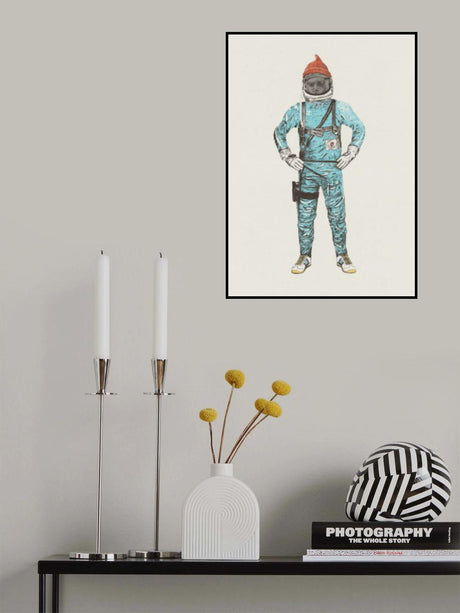 Zissou In Space Poster och Canvastavla
