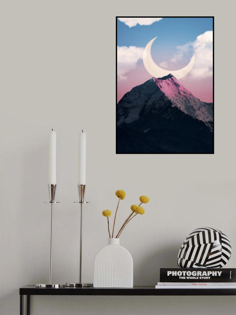 Moon Mount Poster och Canvastavla