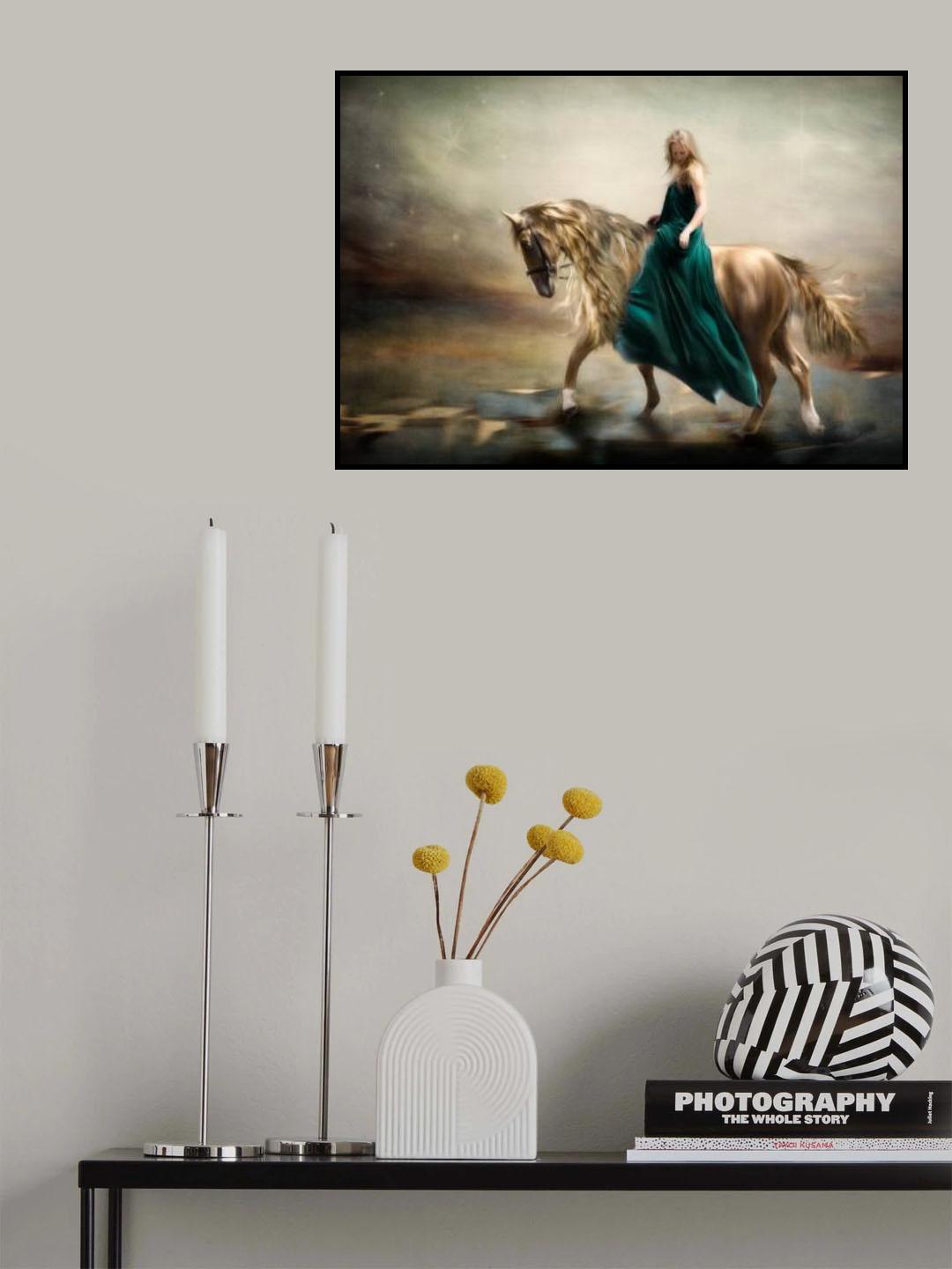 May it be an evening star that shines down upon me.... Poster och Canvastavla