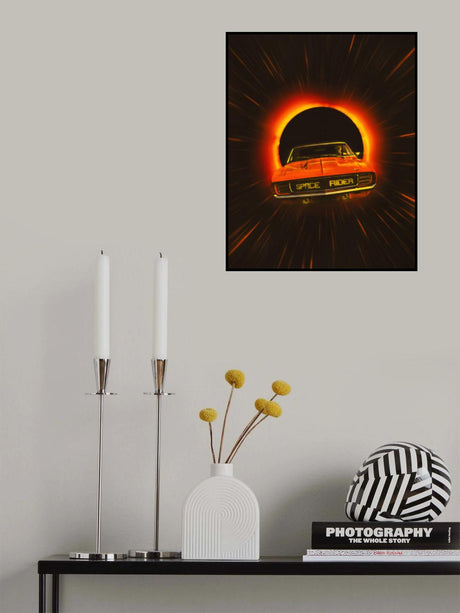 The Space Rider Poster och Canvastavla
