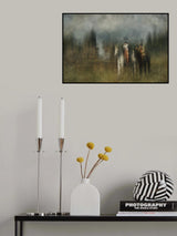 Warriors on horse Poster och Canvastavla