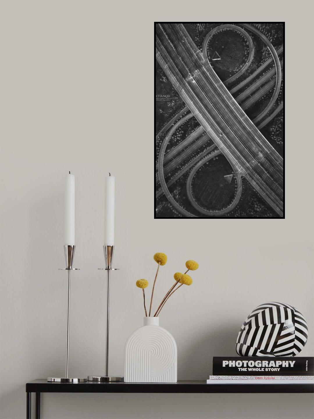 The road of notes Poster och Canvastavla