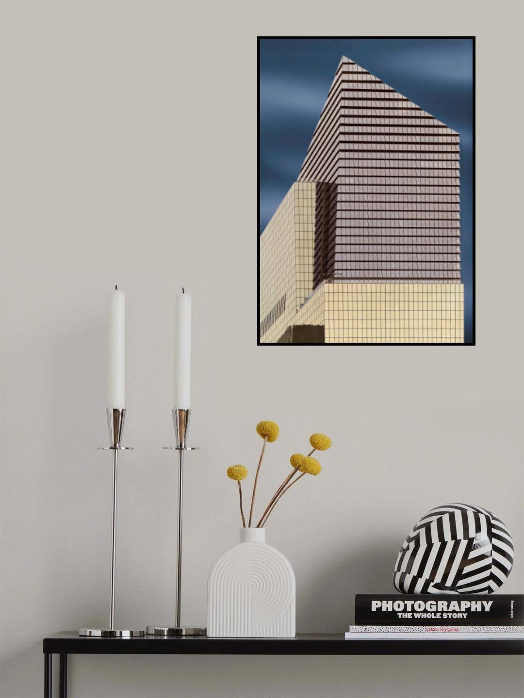 Skyscraper- Manhattan New York Poster och Canvastavla