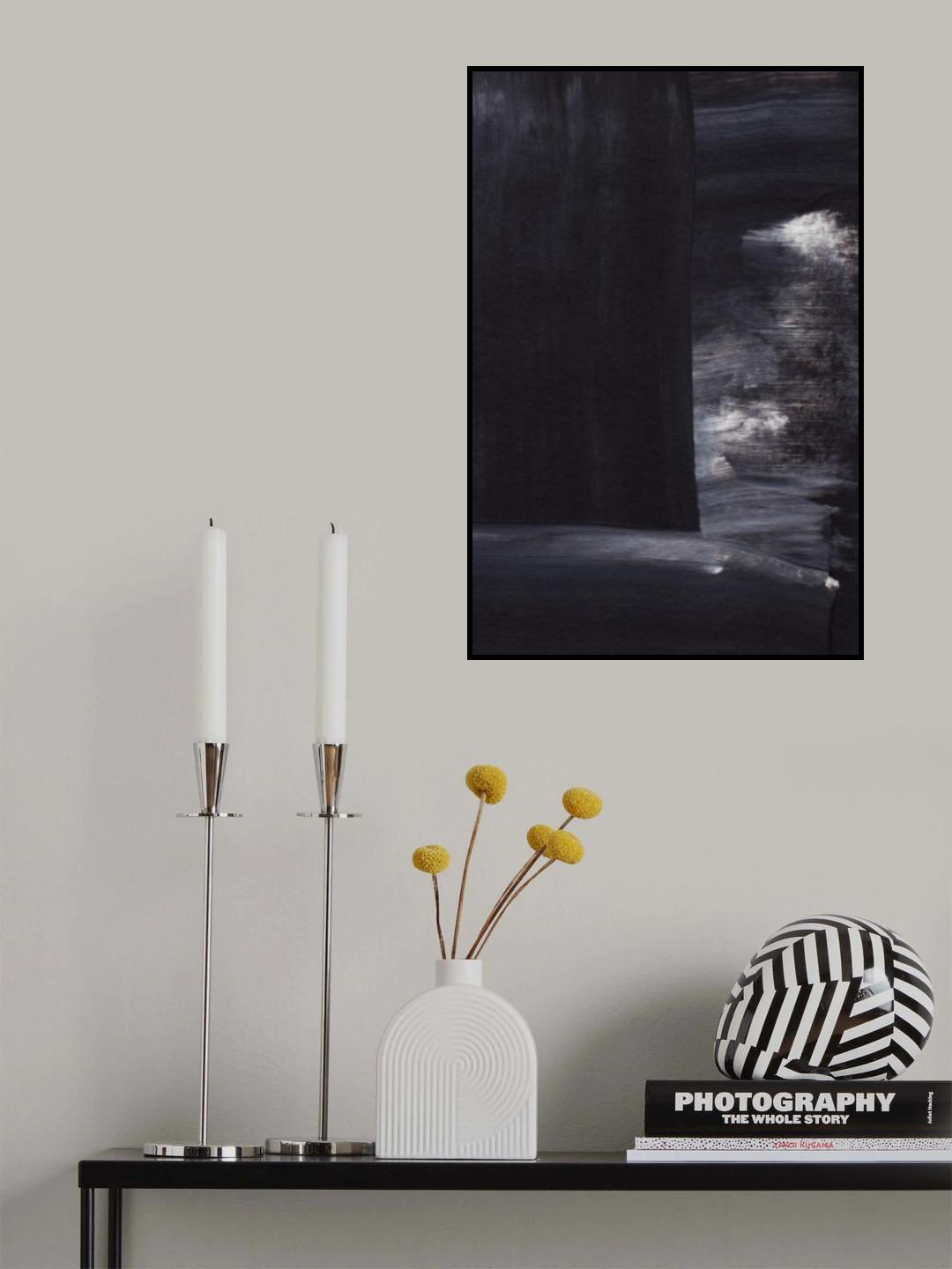 Midnight Texture Poster och Canvastavla