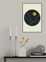Minimal Mountains Series #4 Poster och Canvastavla