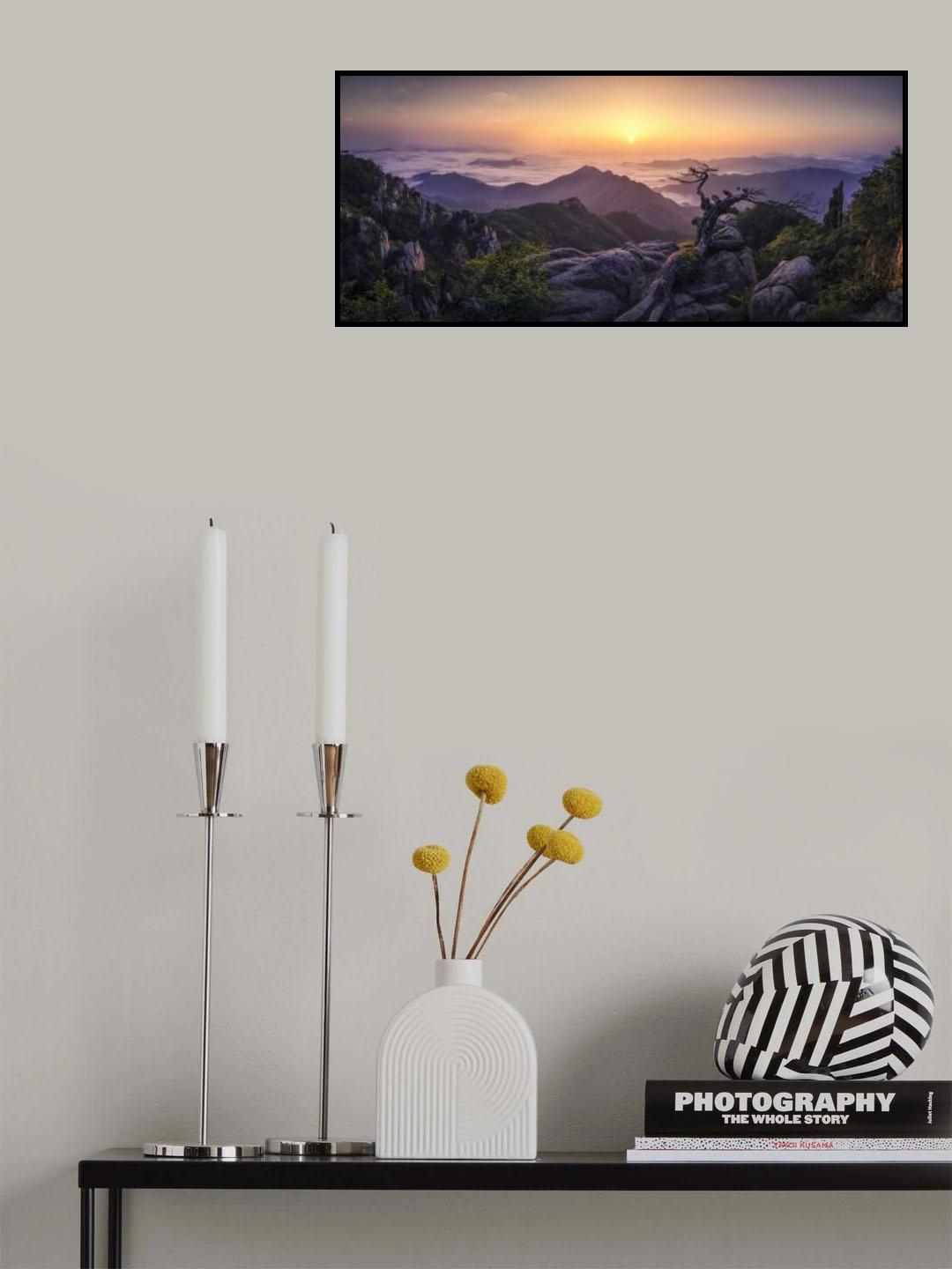 Mountain Top Poster och Canvastavla