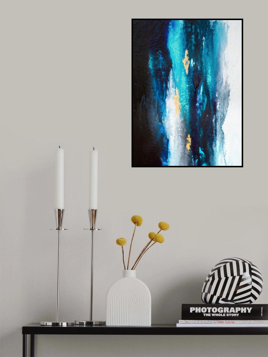 Frozen Ocean Poster och Canvastavla