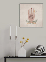 Hand Positive Poster och Canvastavla