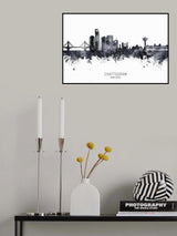 Chattogram Bangladesh Skyline Poster och Canvastavla