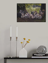 Family portrait Poster och Canvastavla
