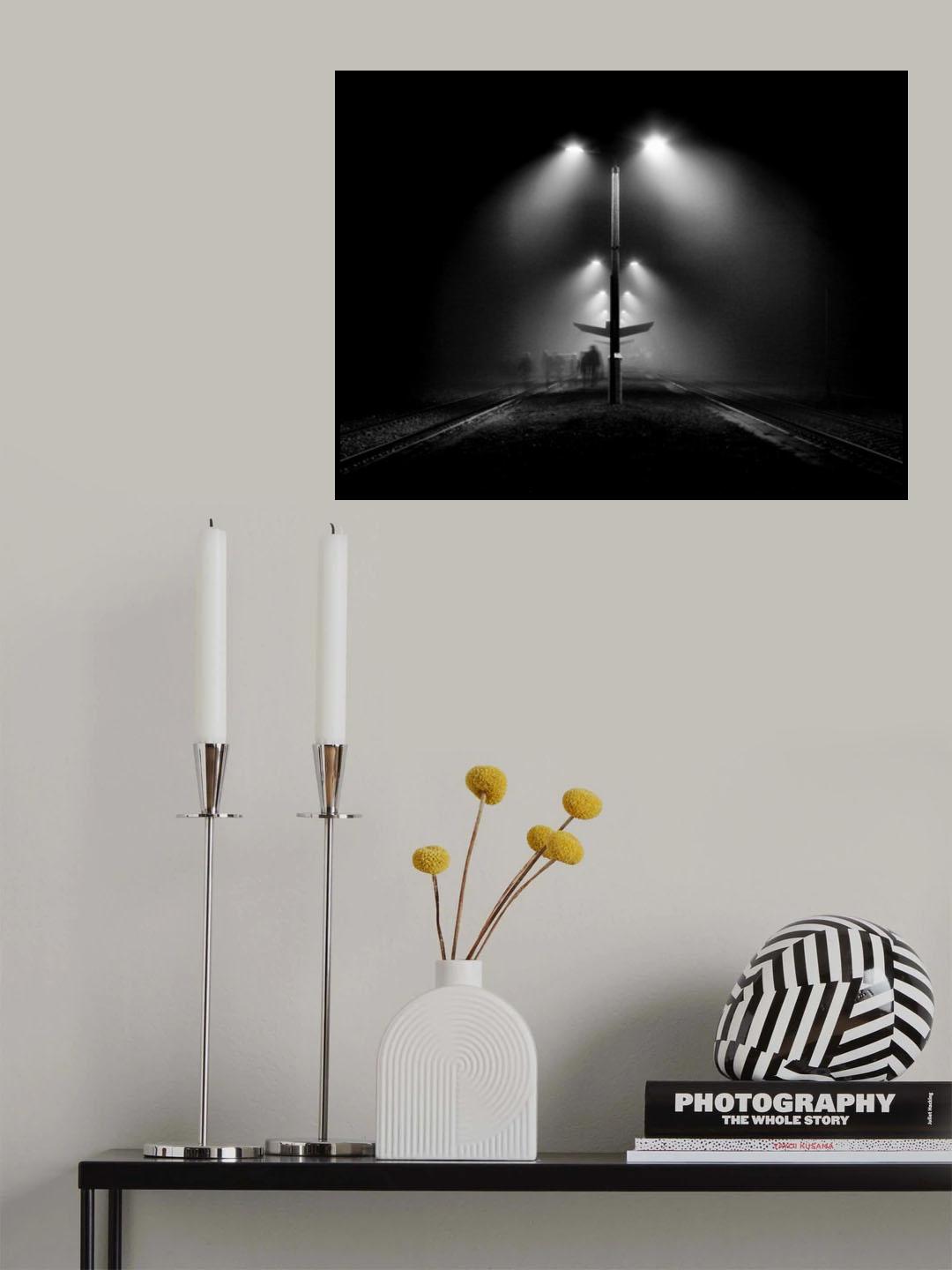 silence like this Poster och Canvastavla