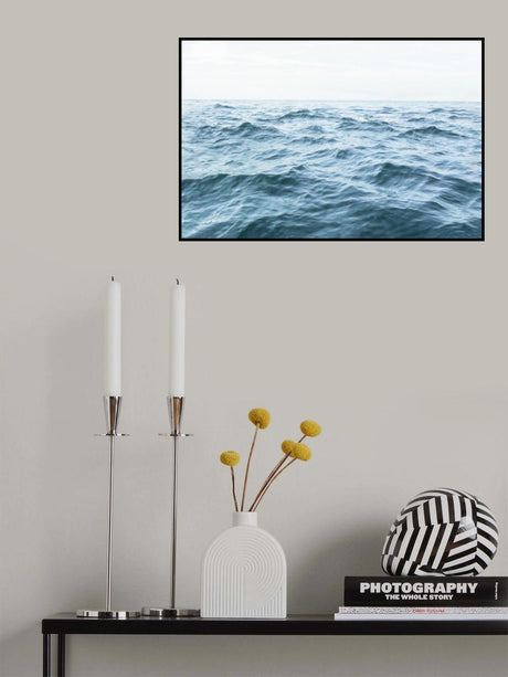 Wavy Horizon Poster och Canvastavla