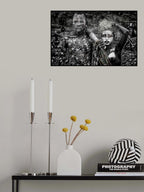 Surmi tribe people - Ethiopia Poster och Canvastavla