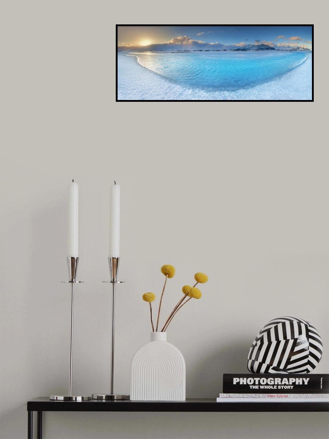blue Poster och Canvastavla