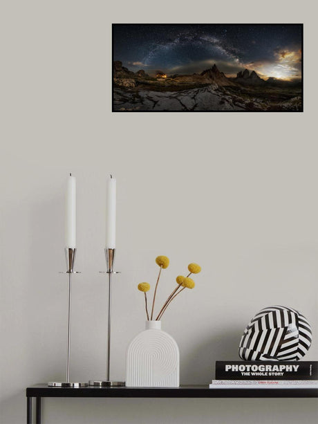 Galaxy Dolomites Poster och Canvastavla