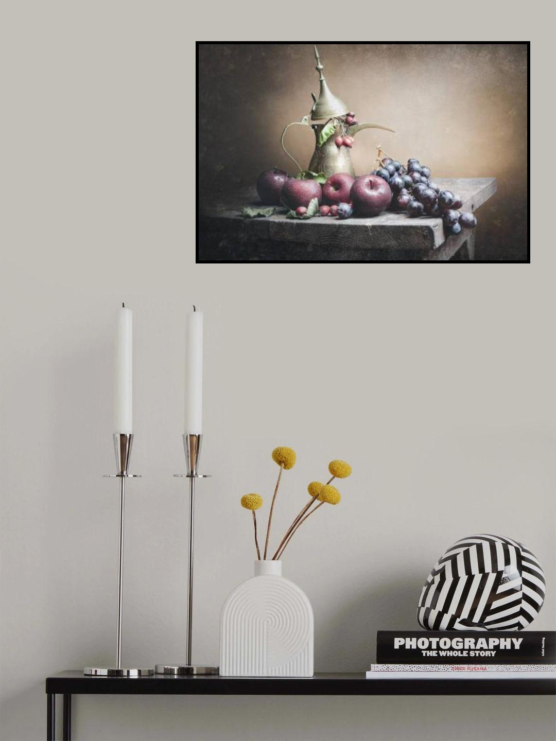Inspired by the old Dutch style.Royal fruit Poster och Canvastavla