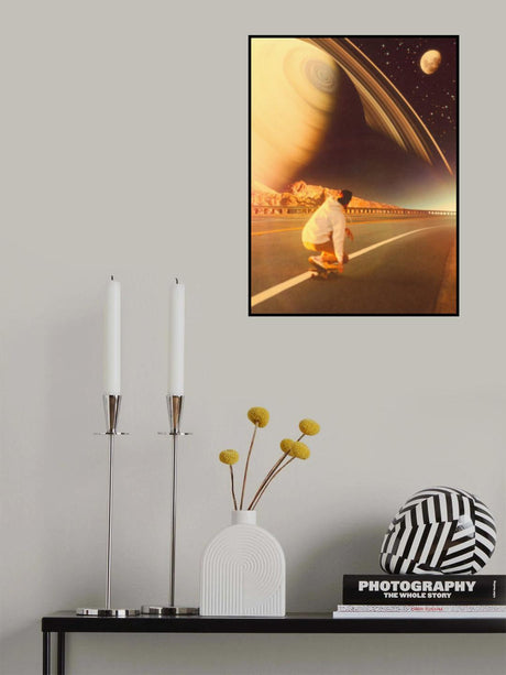Space Sk8er Poster och Canvastavla