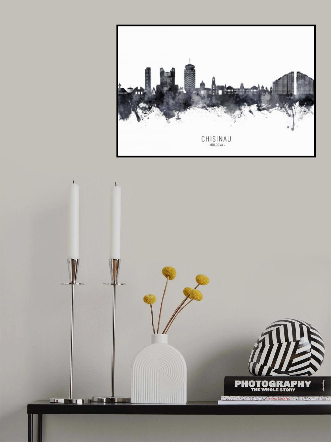 Chisinau Moldova Skyline Poster och Canvastavla