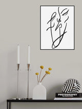 Blanc Poster och Canvastavla