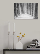 Blowing snow Poster och Canvastavla