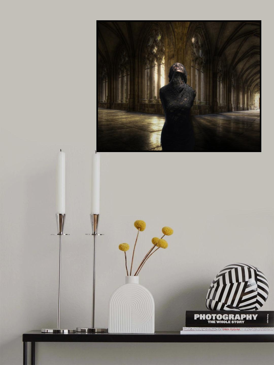 in her self Poster och Canvastavla