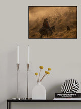 Sheep flock Poster och Canvastavla