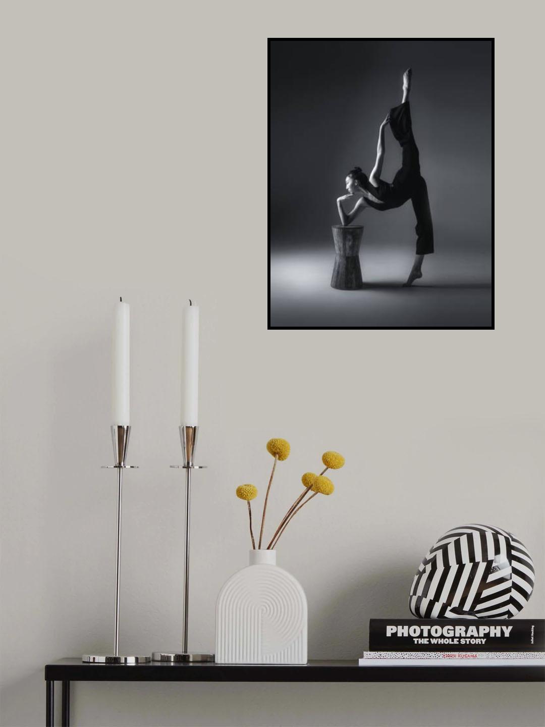 “A” Poster och Canvastavla