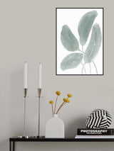 Leaves Watercolor 02 Poster och Canvastavla