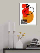 Sunset Orbit Poster och Canvastavla