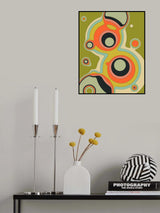 Fluid Geometrics 1 Poster och Canvastavla