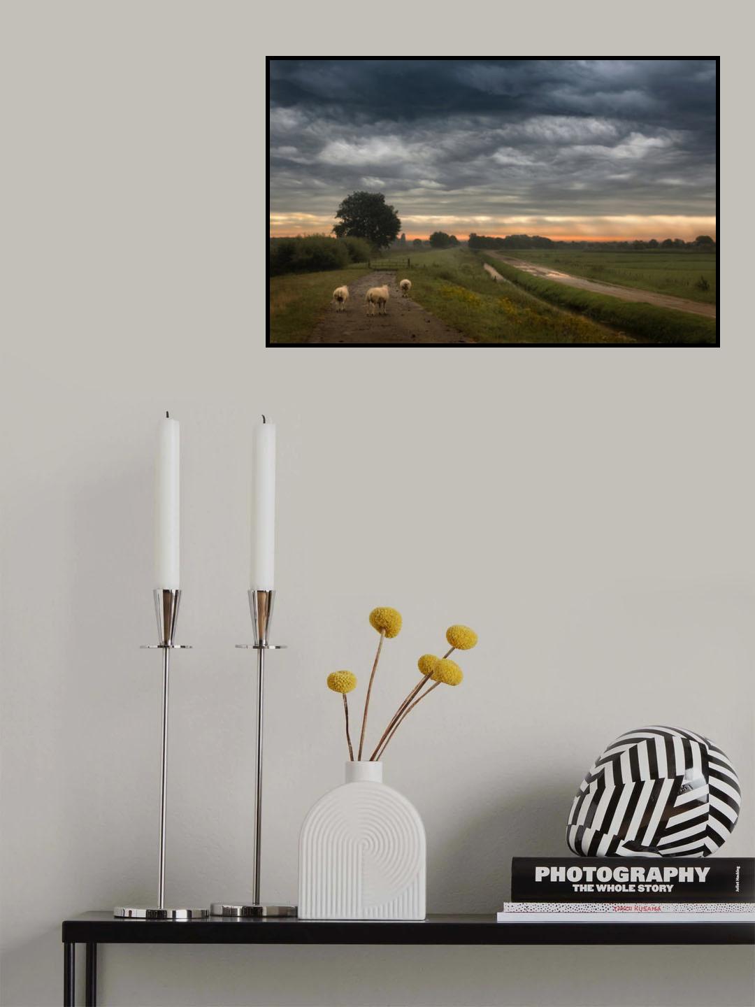 Waving clouds Poster och Canvastavla