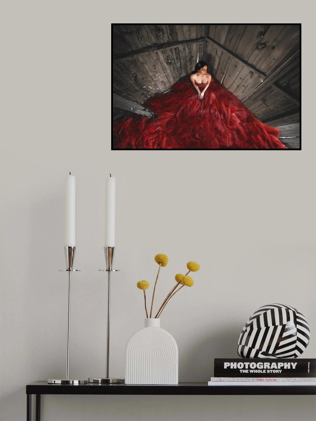 Bleeding out Poster och Canvastavla