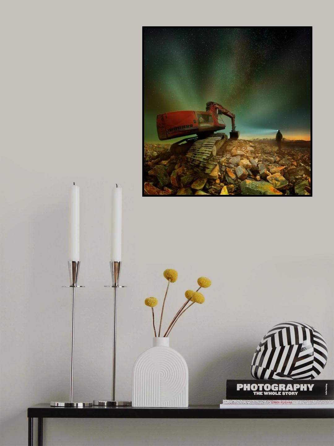 Goldherer Poster och Canvastavla