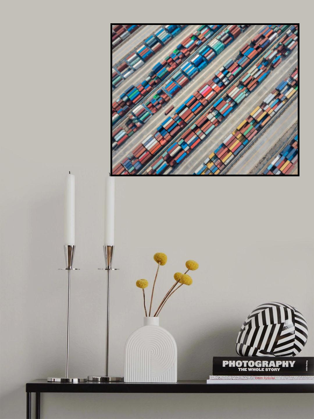 Freight Yard Poster och Canvastavla