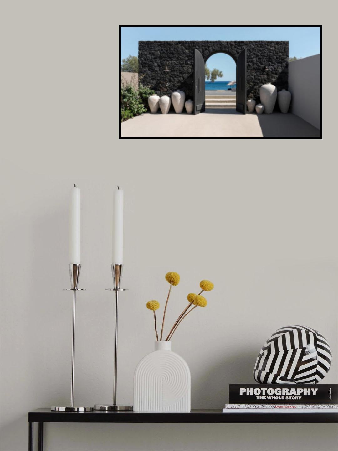 Arched Entrance Poster och Canvastavla