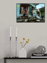 Taking a shower Poster och Canvastavla
