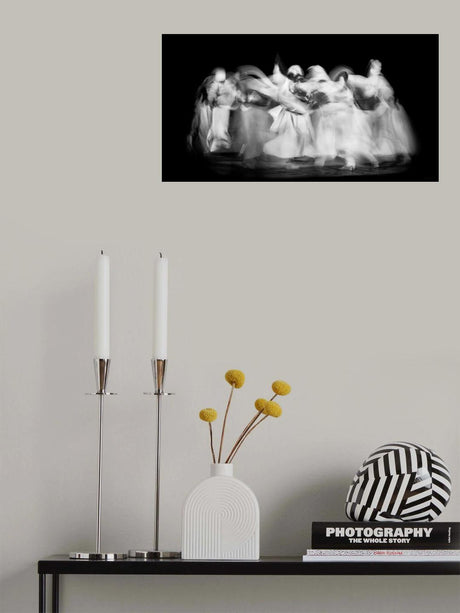 Sufi Dance in Motion Poster och Canvastavla