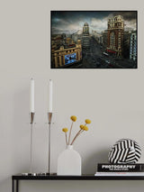 The dark city Poster och Canvastavla