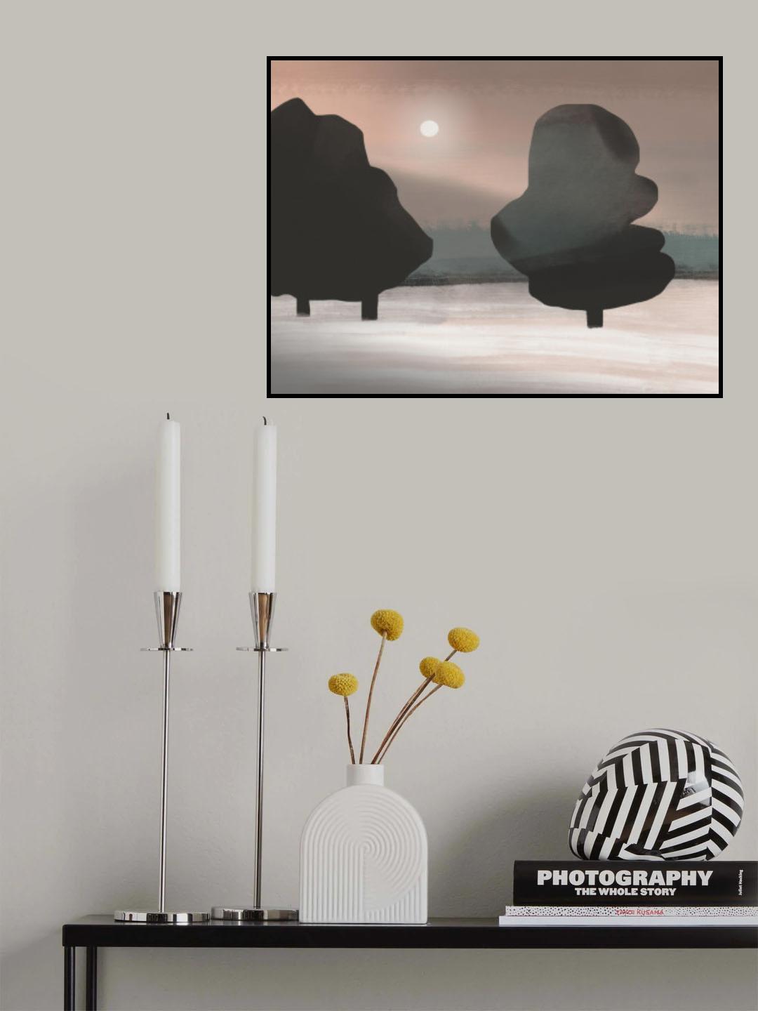 Hard Moonlight Poster och Canvastavla