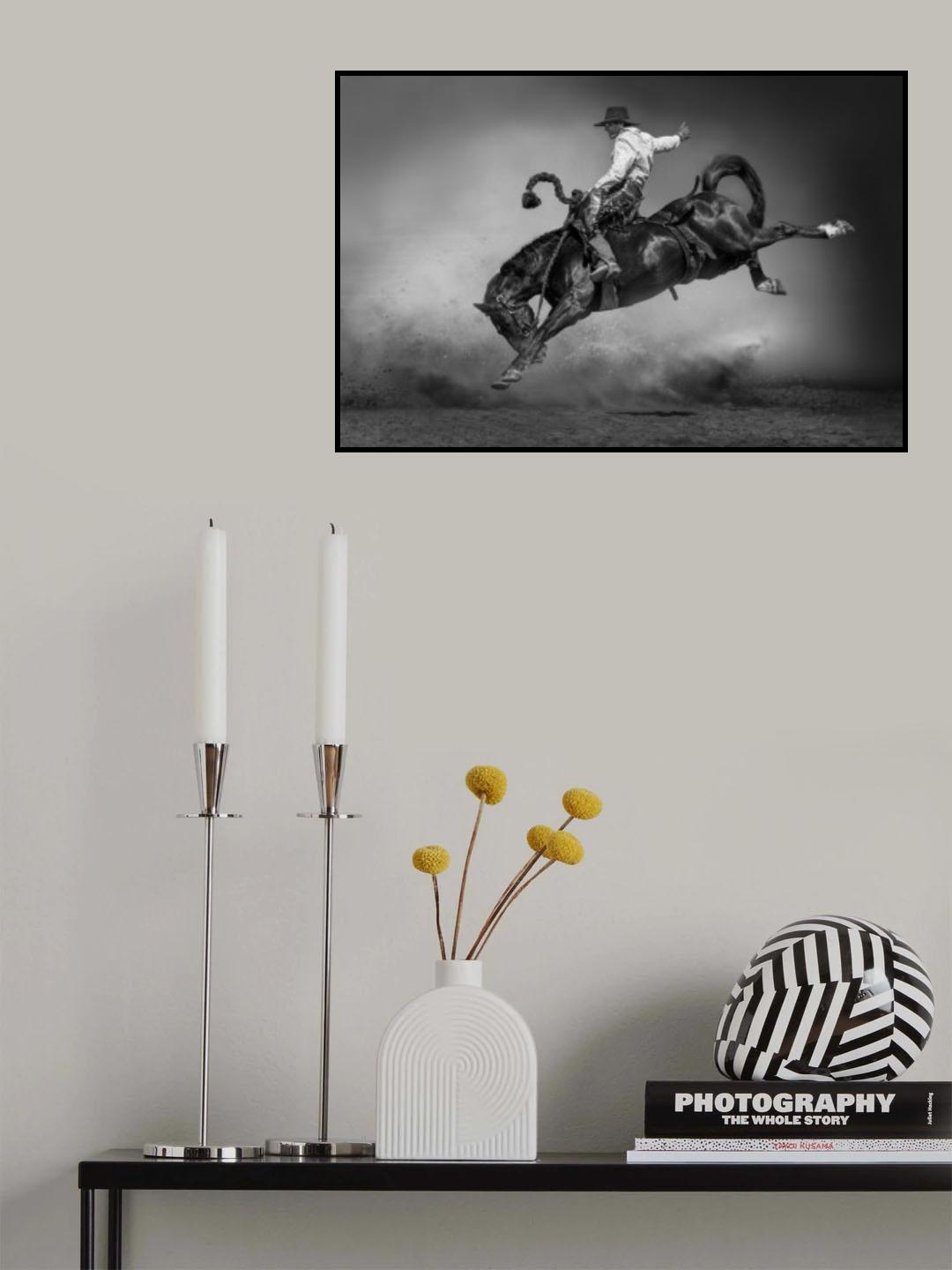 The Cowboy Style Poster och Canvastavla