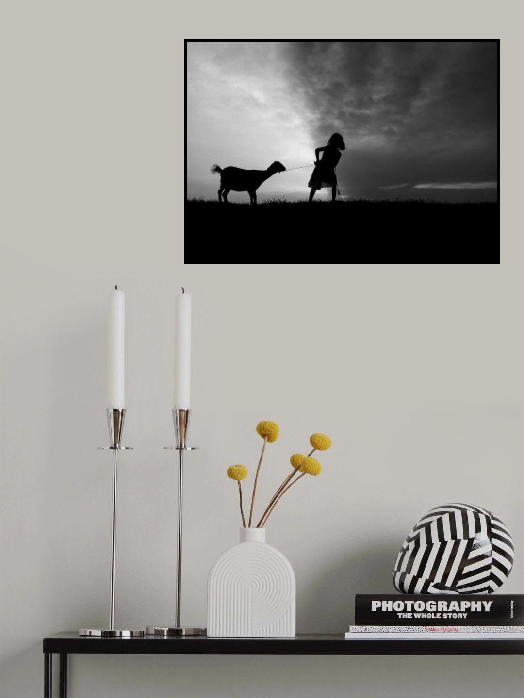 Get back home before it rains Poster och Canvastavla