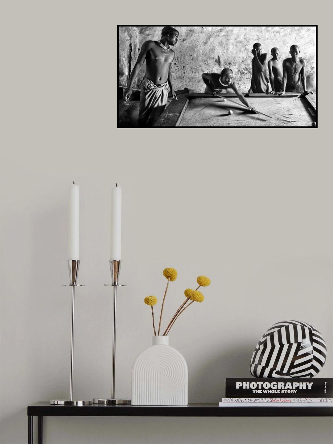 Billiards. Poster och Canvastavla
