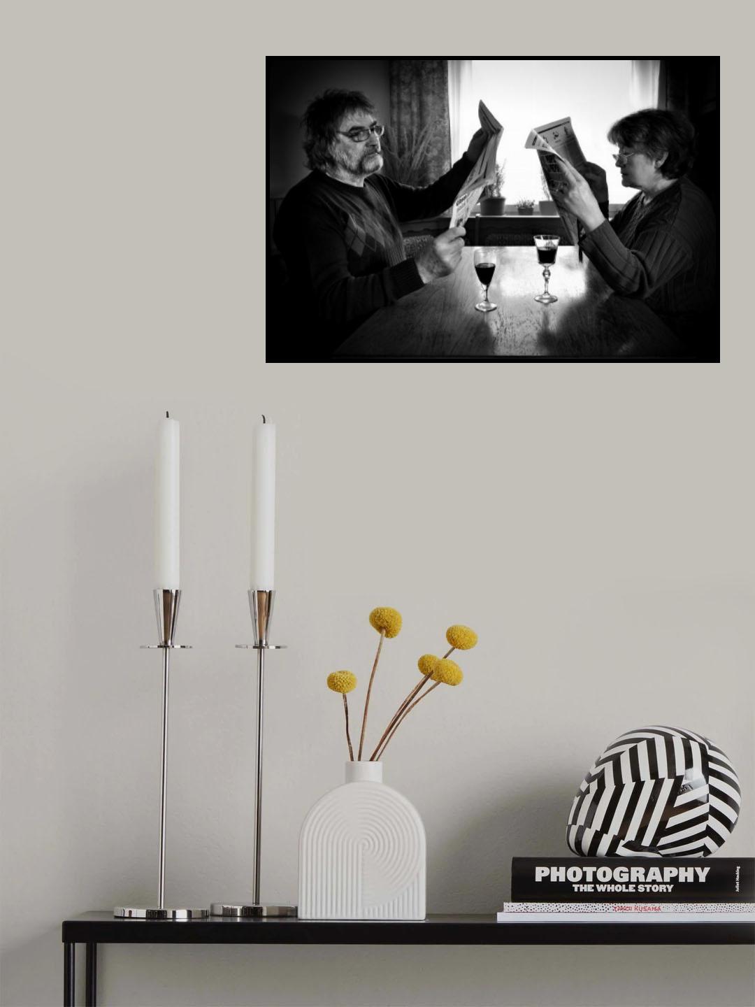 Wedding anniversary Poster och Canvastavla
