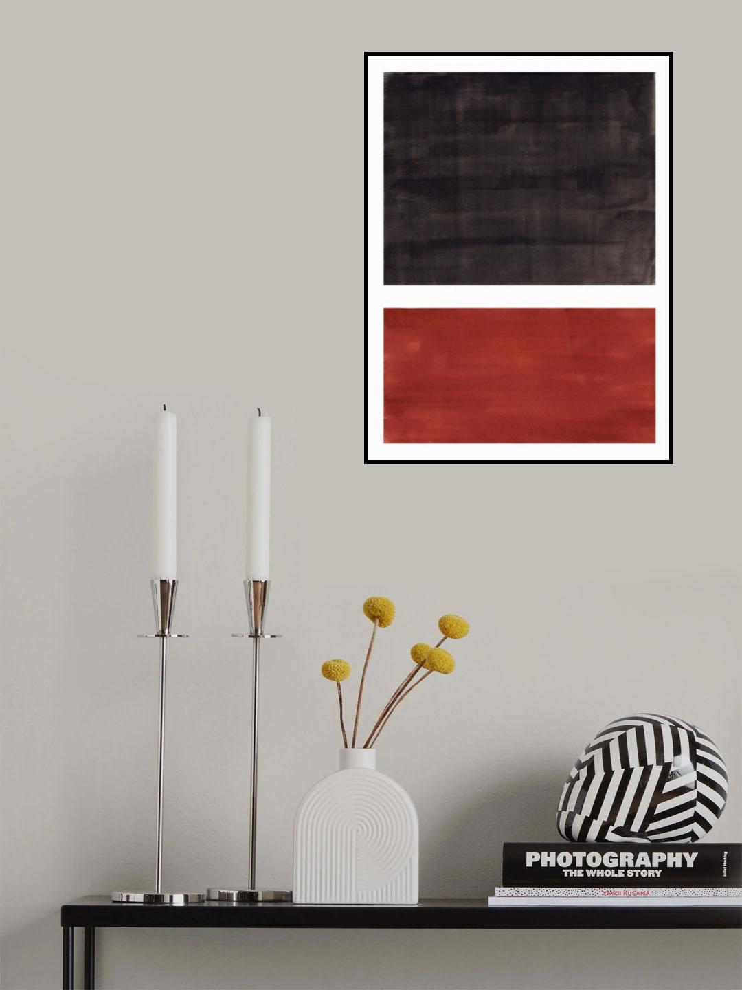 Colourfield 26 Poster och Canvastavla