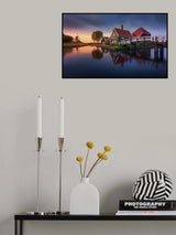Zaanse Schans Green House Poster och Canvastavla