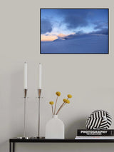 Blue Evening Poster och Canvastavla